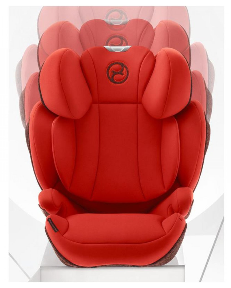 CYBEX Solution Z-Fix Autumn Gold - Rouge