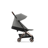 CYBEX Poussette Coya Ultra-compacte Rosegold - Gris Mirage