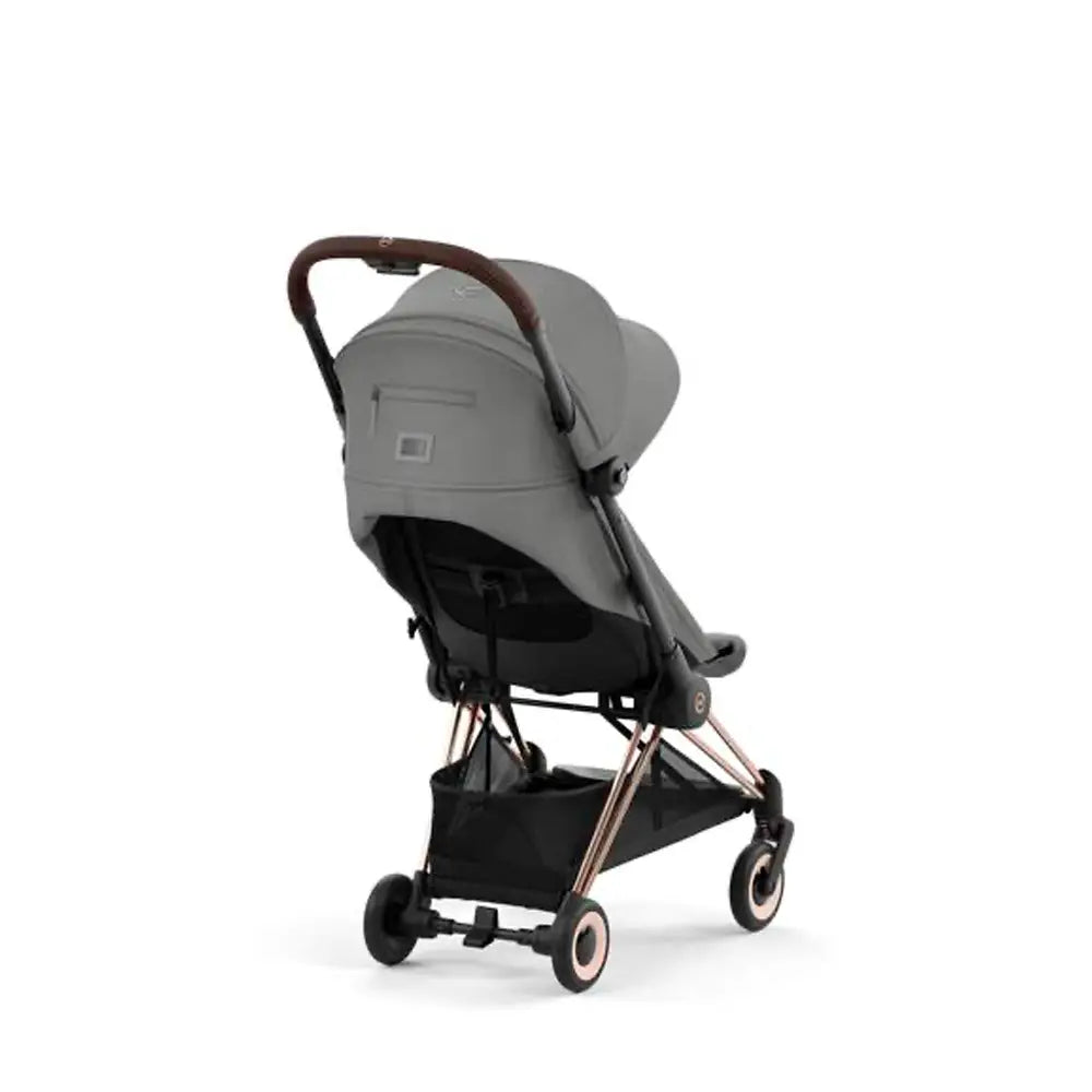 CYBEX Poussette Coya Ultra-compacte Rosegold - Gris Mirage