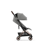 CYBEX Poussette Coya Ultra-compacte Rosegold - Gris Mirage