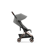 CYBEX Poussette Coya Ultra-compacte Rosegold - Gris Mirage