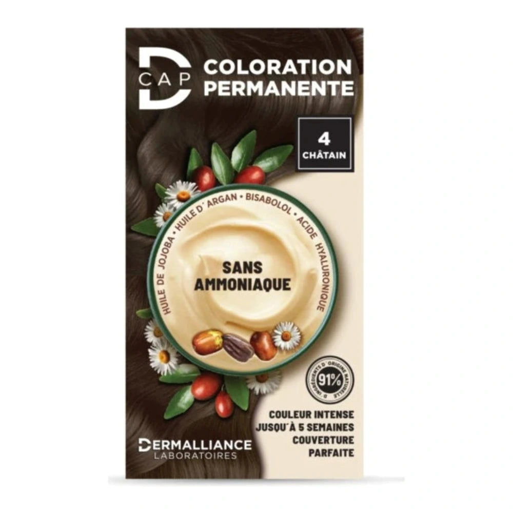 D-CAP Coloration N°4 Chatain
