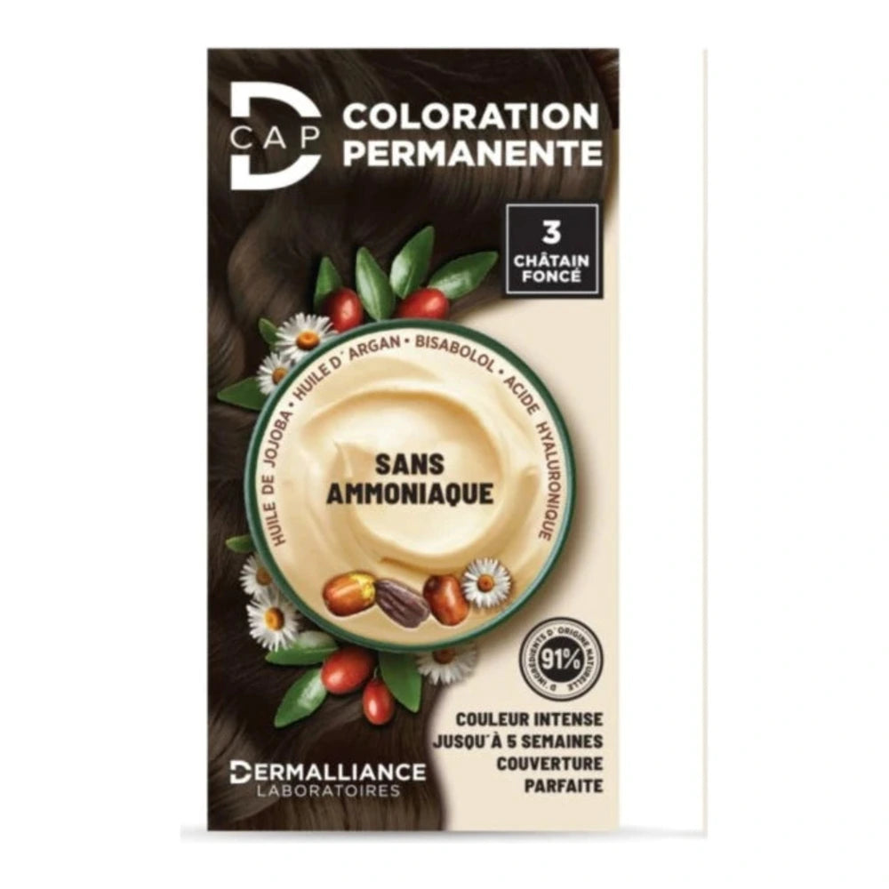 D-CAP Coloration N°3 Chatain Fonce