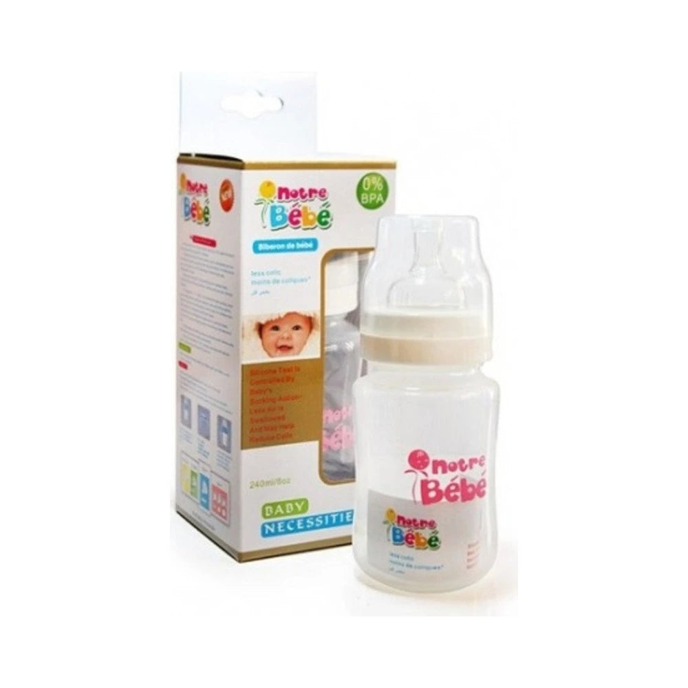 Notre Bébé Biberon Opaque GM +3 mois 240 ml