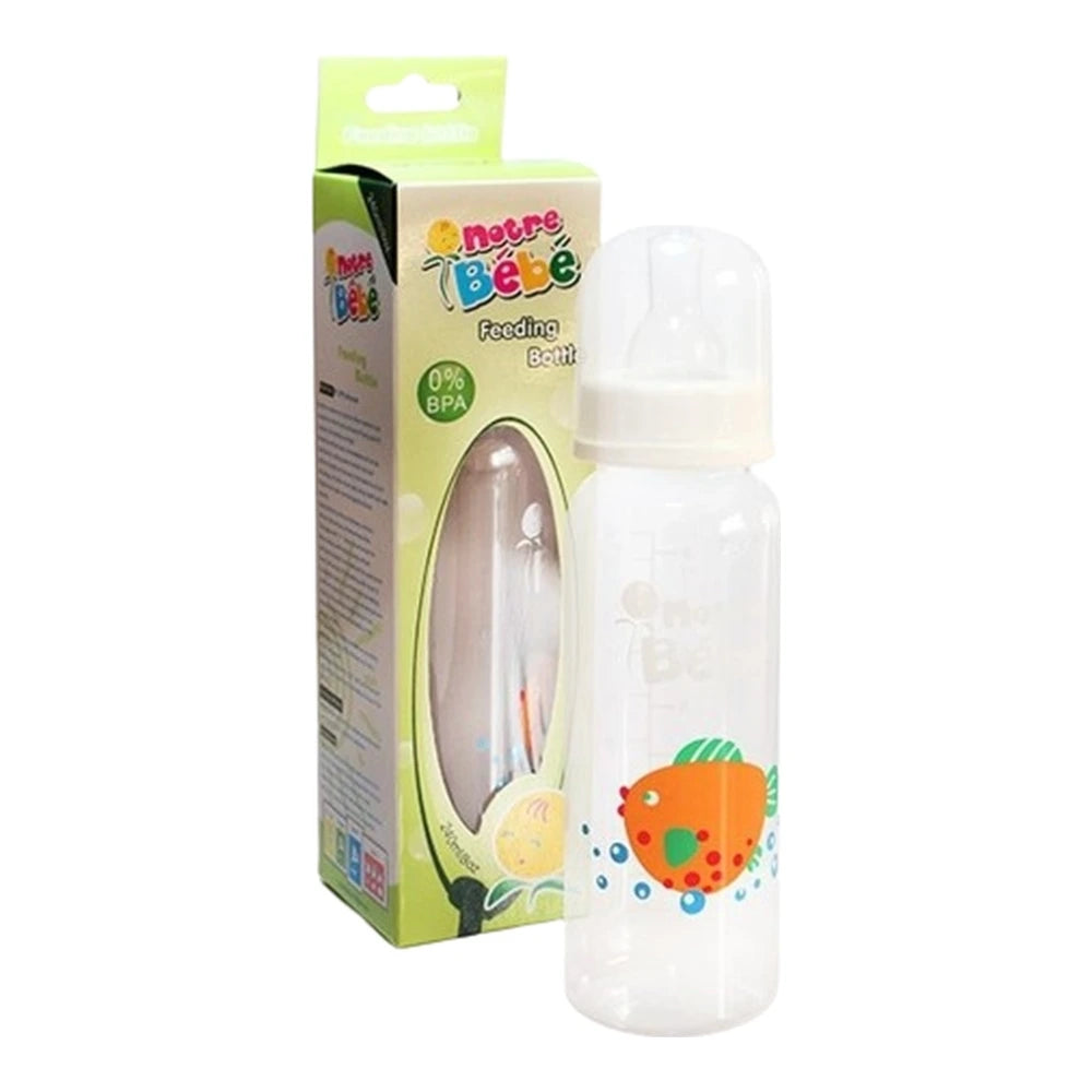 Notre Bébé Biberon en Verre 120 ml avec tétine