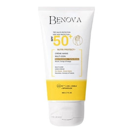 Tube Benova Nutri Protect+ Crème Mains SPF50