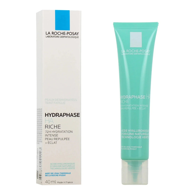 La Roche-Posay Hydraphase HA Rich Moisturising Cream for Dry to Very Dry Skin – 40 ml