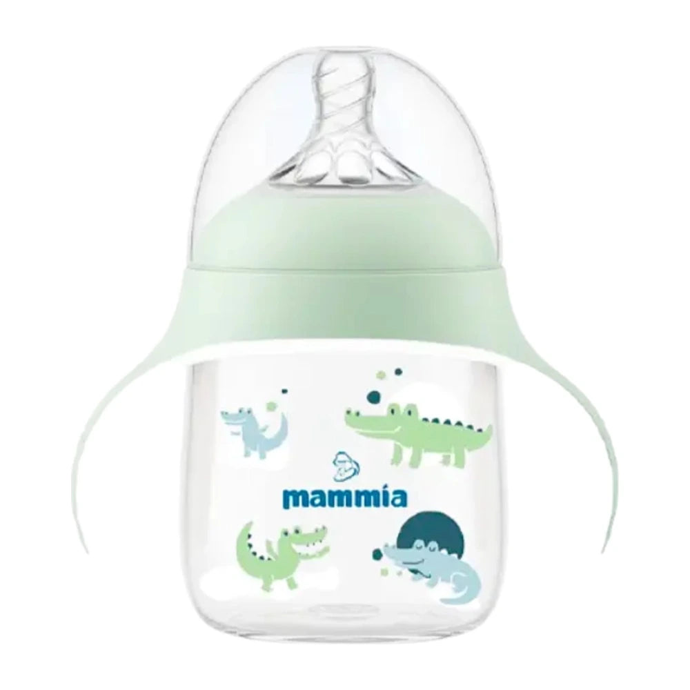 Biberon évolutif 2 en 1 Mammia 300 ml avec poignées ergonomiques