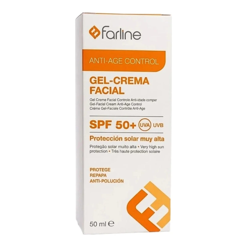 Farline Protector solar antiedad invisible SPF50+ 50ml