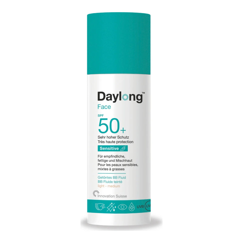 DAYLONG FACE SENSITIVE BB FLUIDE TEINTE SPF 50+ 50 ML