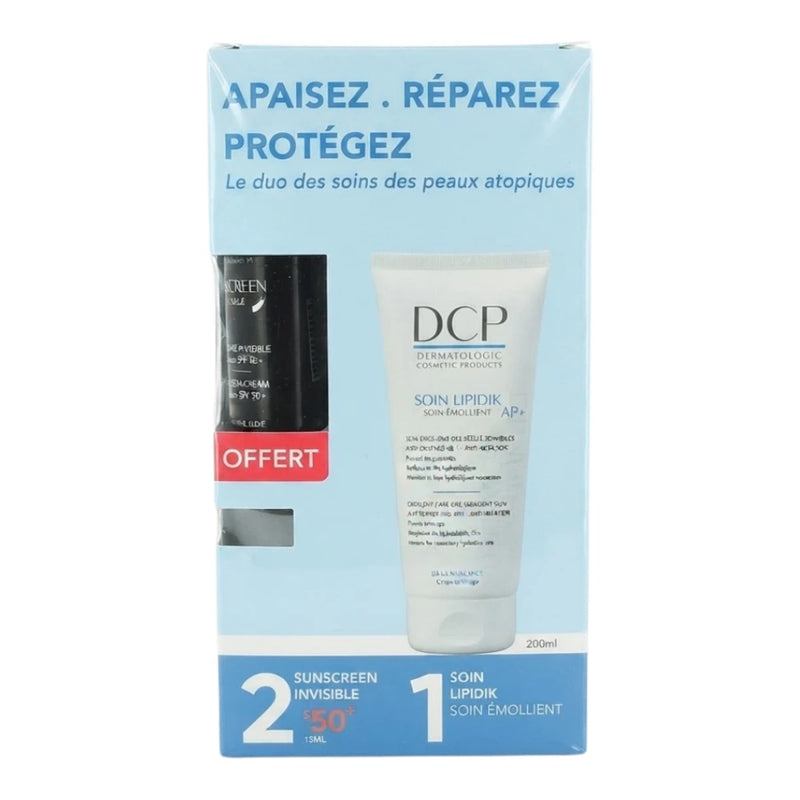 DCP علاج Lipidik AP+ 200 مل + واقي شمس صغير 15 مل مجانًا