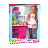 Defa Lucy Poupée Cuisinière avec Accessoires 3A+
