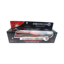 Dentech Pro Charbon Actif – brosse à dents et dentifrice 150 g