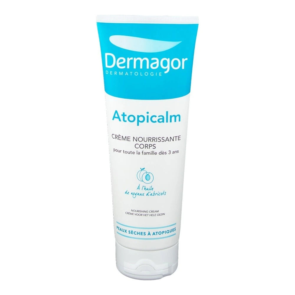 Tube Dermagor Atopicalm Crème nourrissante corps 250 ml