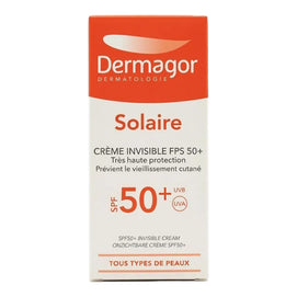 Boîte Dermagor Crème Solaire Invisible SPF 50+ 40 ml