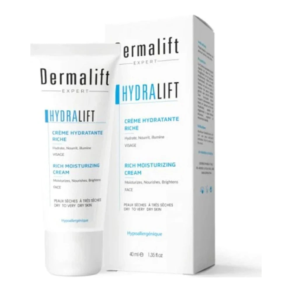 Dermalift hydralift Crème hydratante Peaux sèches à très sèches 40 ml