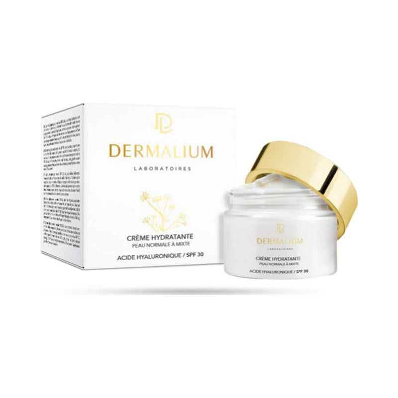 Dermalium كريم مرطب SPF 30 للبشرة العادية إلى المختلطة