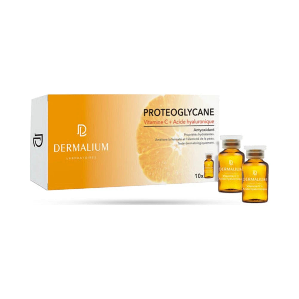 Dermalium Protéoglycane Vitamine C + Acide Hyaluronique 10 x 2 ml
