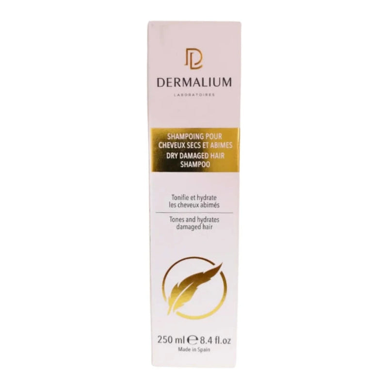 Dermalium Shampoing pour Cheveux Secs & Abimes 250ml