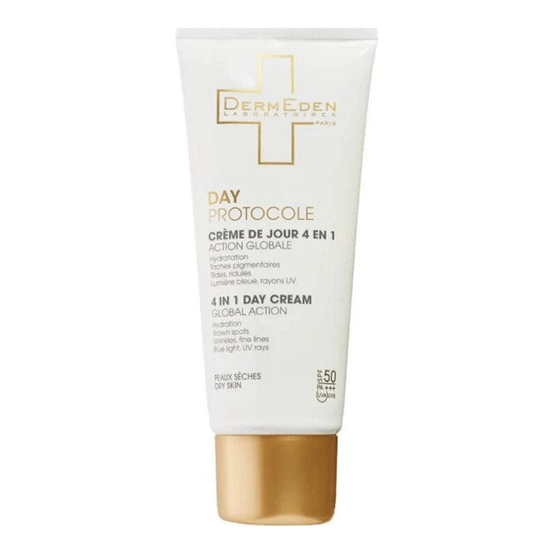 DERMEDEN CREMA DE DÍA 4 EN 1 PIEL SECA 50ML