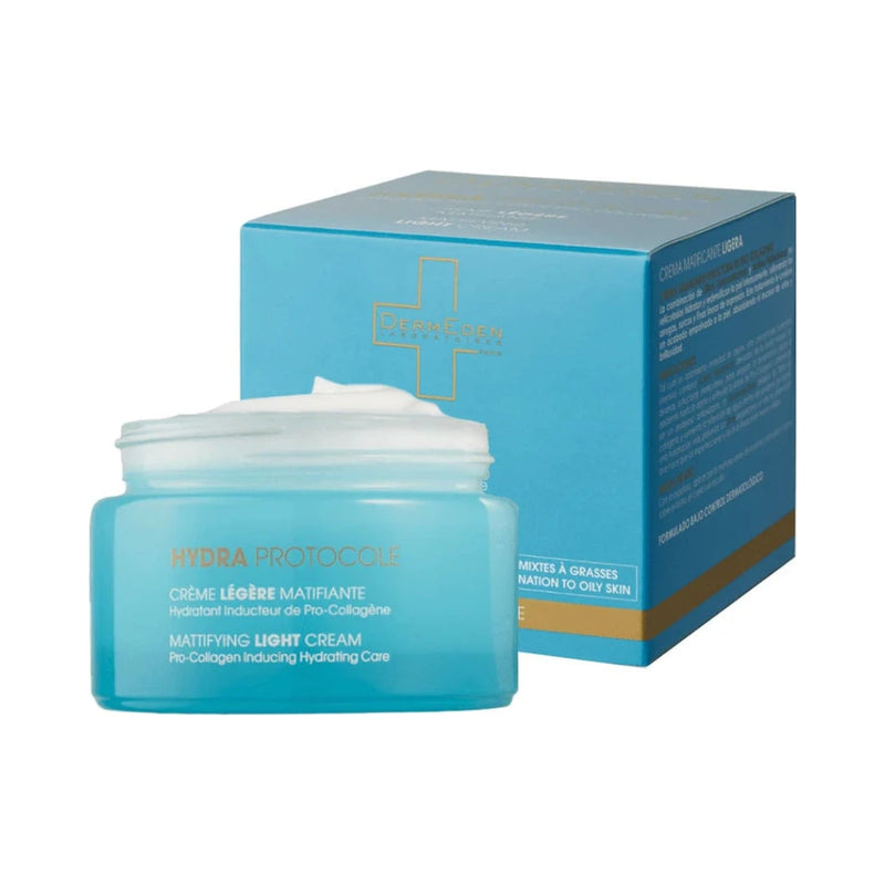 Crema matificante ligera Dermeden Hydra Protocol 50 ml