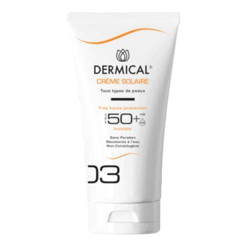 DERMICAL Crème Solaire Spf50+