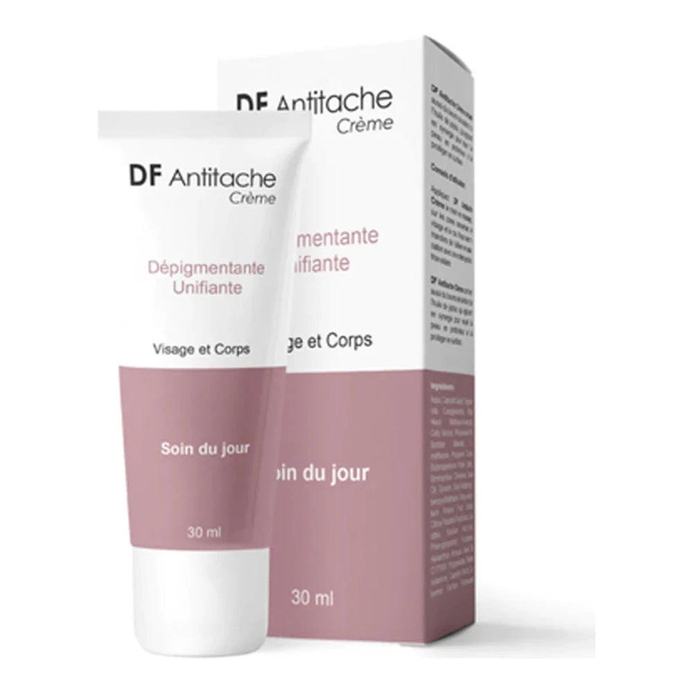 DF Antitache Crème Dépigmentante 30 ml – tube du soin anti-taches