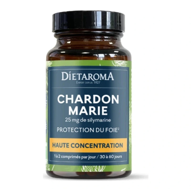 Dietaroma شوك الحليب 25 ملغ – 60 قرصًا