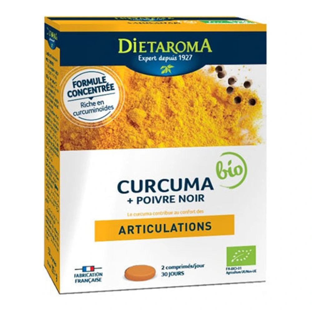 Dietaroma Curcuma 6000 +Poivre Noir 60cps