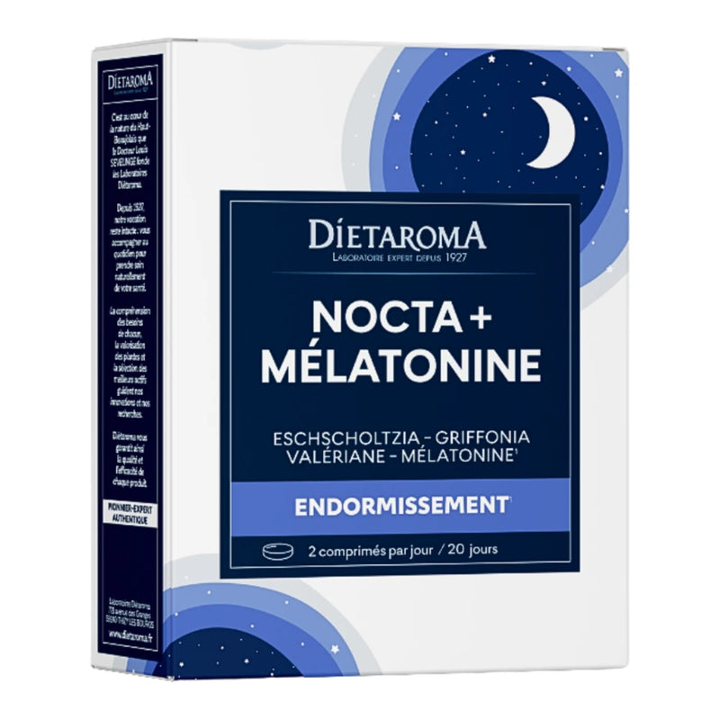 Dietaroma Nocta+Melatonine Maxi 40 Comprimes