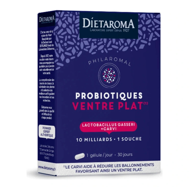Dietaroma Probiotiques Ventre Plat 30Gelules
