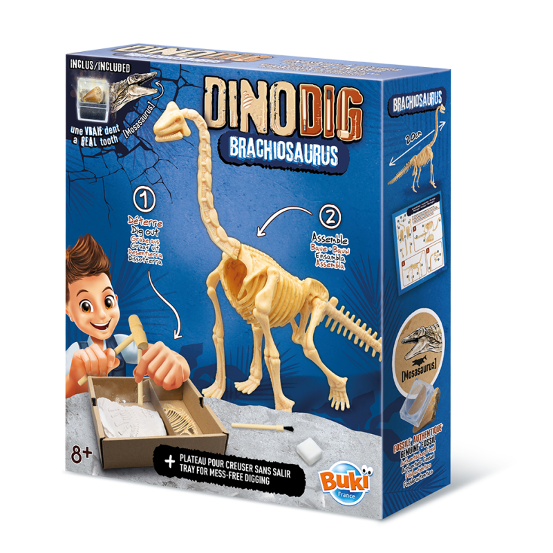 Buki Dino Dig Brachiosaurus 8A+