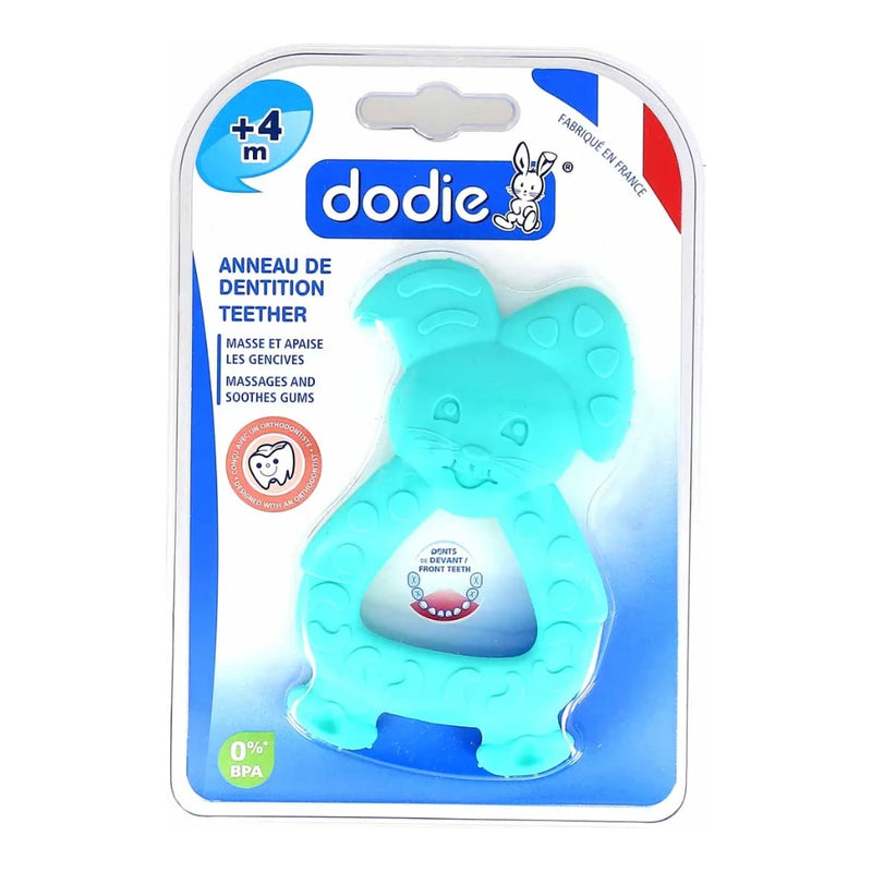 Dodie Anneau de Dentition Réfrigéré 2 en 1 Lapin Lagoon