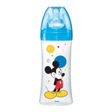 Dodie biberon anti-colique Initiation+ 330 ml 6 mois et plus – Mickey bleu