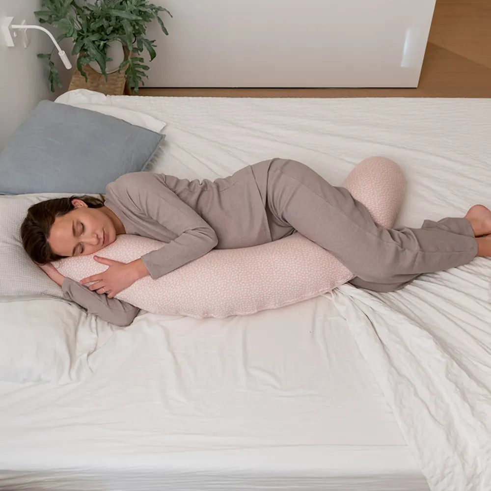 Doomoo Coussin d'Allaitement et Maternité BUDDY Cloudy Pink