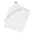 Cape De Bain XL Avec Anneau De Dentition Dry'n Play Doomoo - Blanc