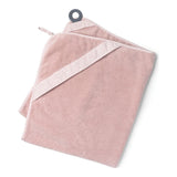 Doomoo Cape de bain XL Dry'n Play rose avec anneau de dentition