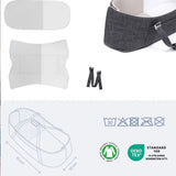 Doomoo Couffin Bébé Nest&Go - Gris