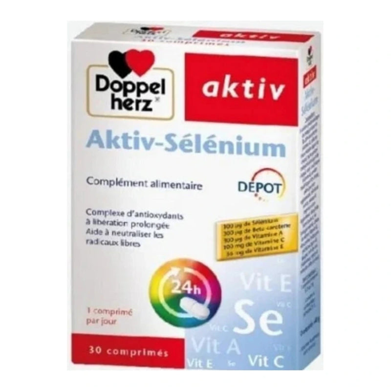 Doppelherz Aktiv سيلينيوم 30 قرصاً
