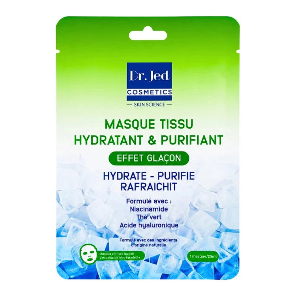 Dr Jed Masque Tissu Hydratant & Purifiant 25ml