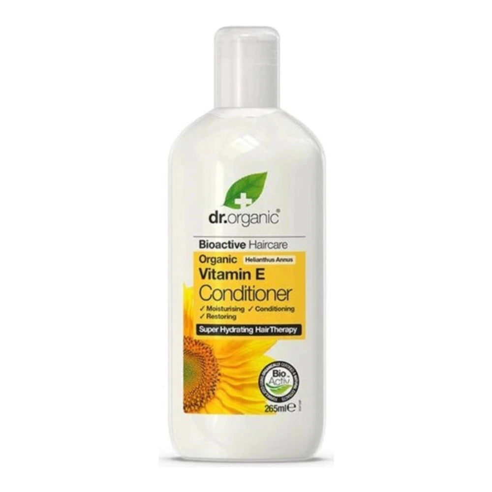 Dr Organic Après-Shampoing à la Vitamine E 265 ml – flacon