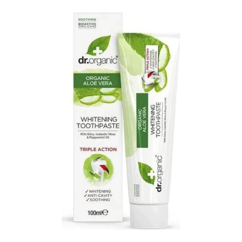 Dr Organic Aloe Vera Toothpaste 100 ml