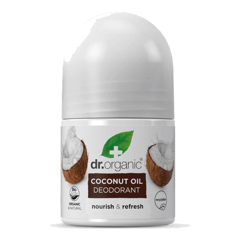 Dr Organic Déodorant à l’Huile de Noix de Coco Vierge 50Ml