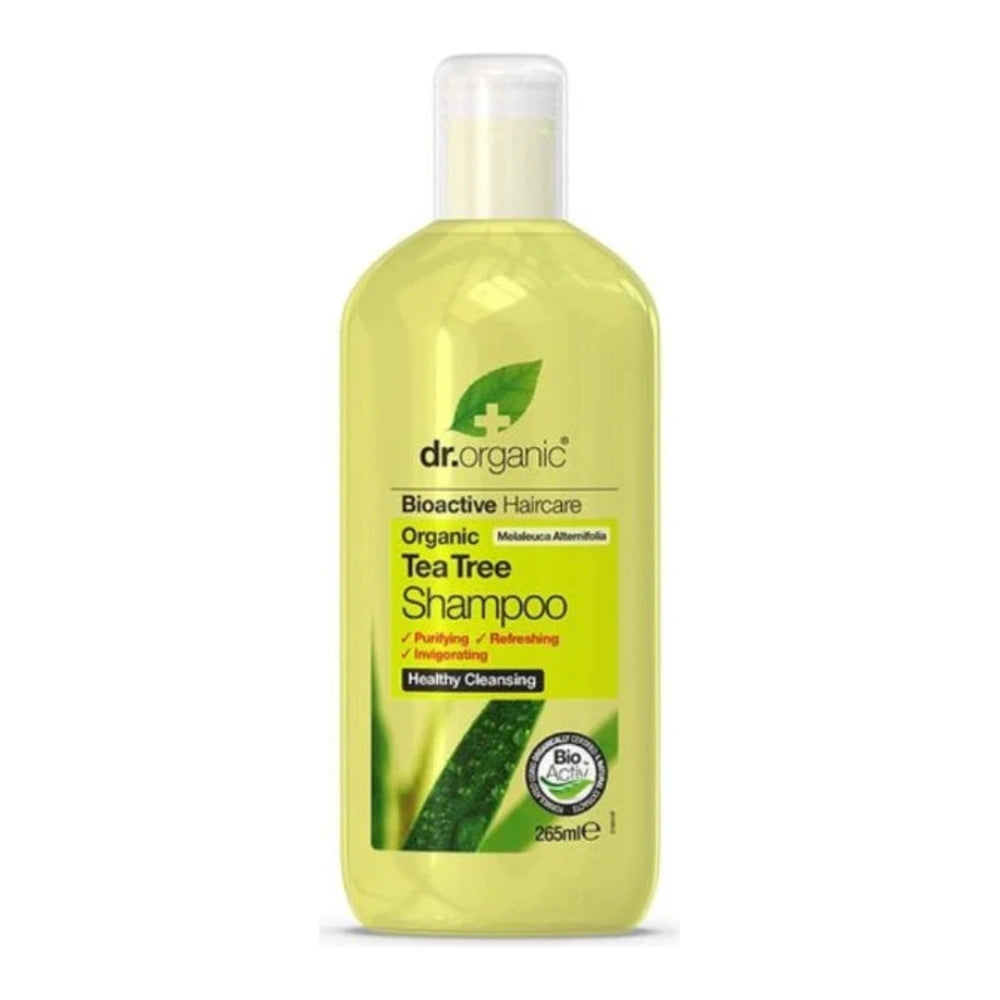 Dr. Organic shampooing arbre à thé 265 ml – flacon
