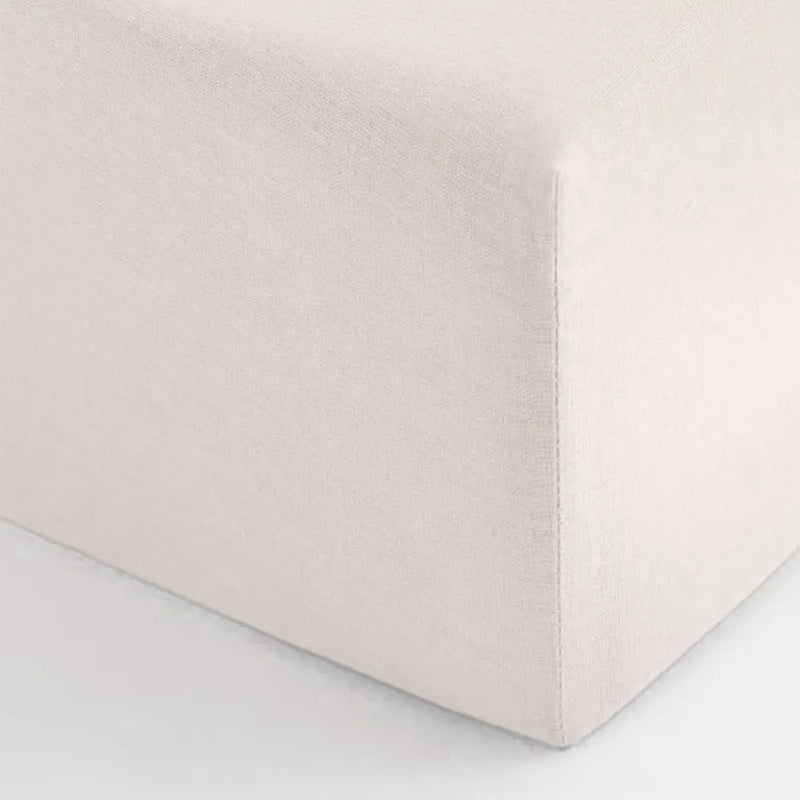Bambidou Sábana Bajera Bajera Para Cuna 120x60 cm - Beige