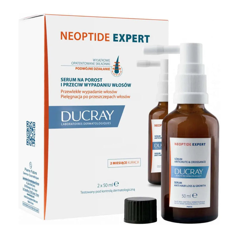 Ducray Neoptide Expert Sérum Antichute & Croissance – 2x 50ml