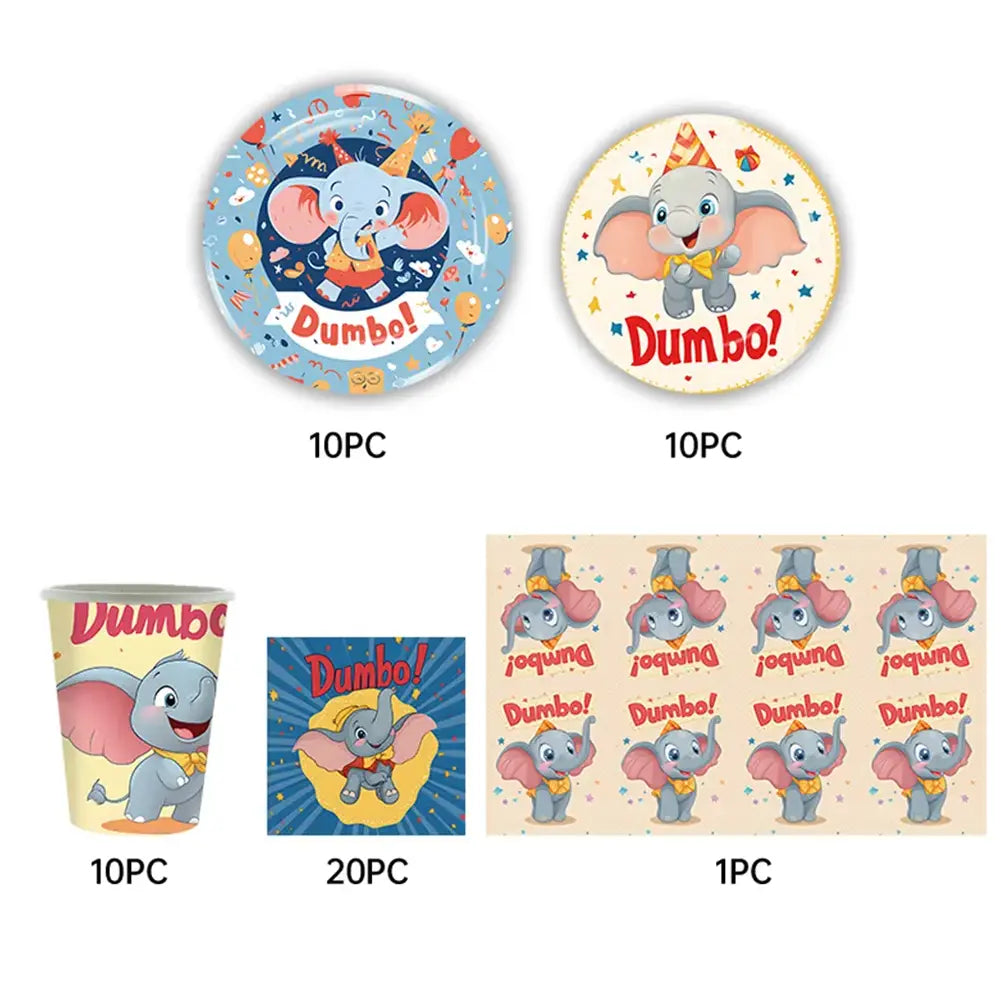 51 Piece Birthday Pack – Dumbo