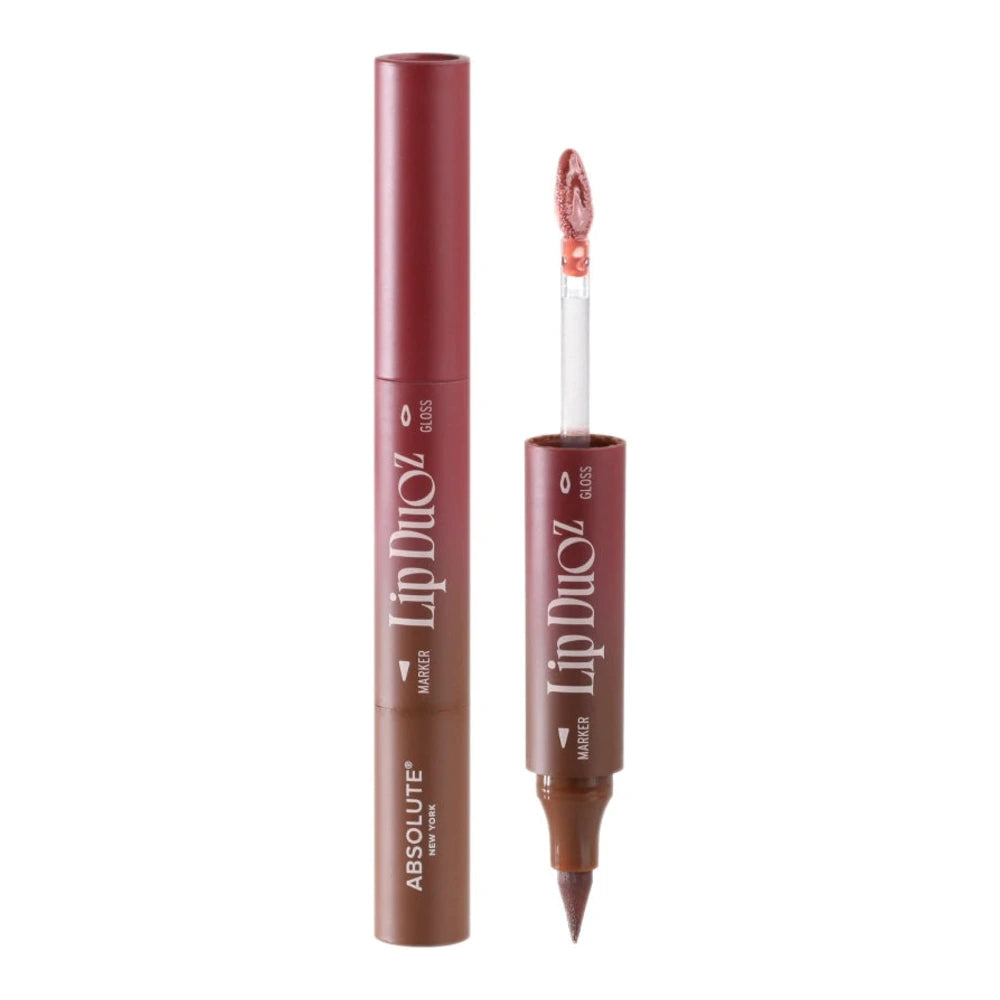 Duo lèvres Absolute New York Lip DuoZ Espresso Lip-Tini, feutre et gloss