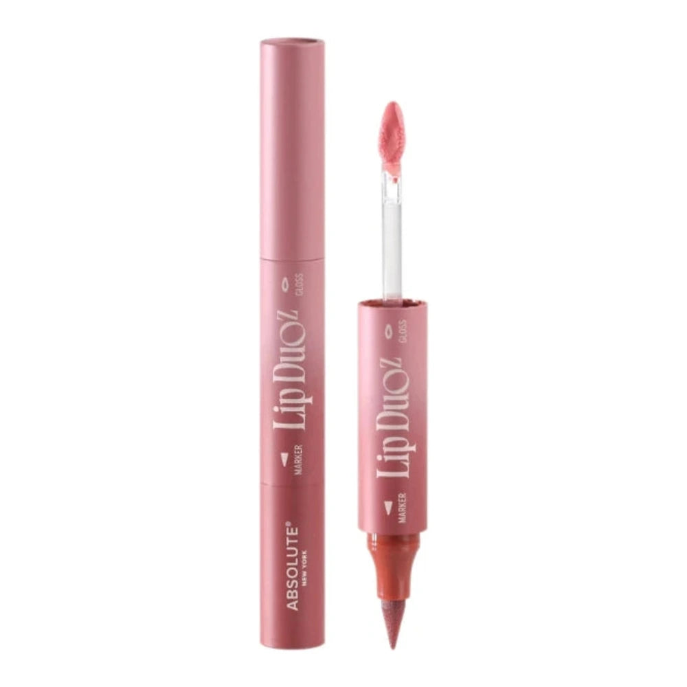 Duo lèvres Absolute New York Lip DuoZ Mauvemente, feutre et gloss