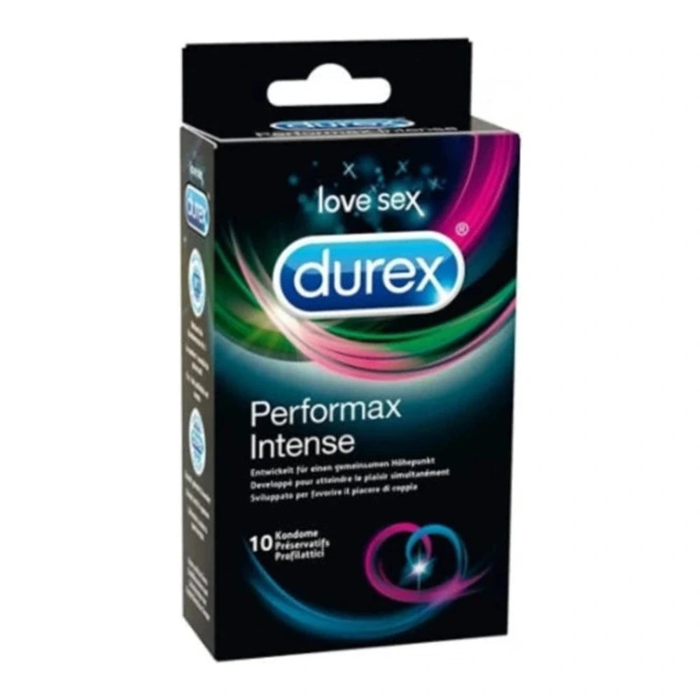 Boîte de 10 préservatifs Durex Performax Intense